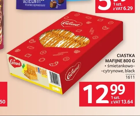 Ciastka Mafijne Gerard promocja w Selgros