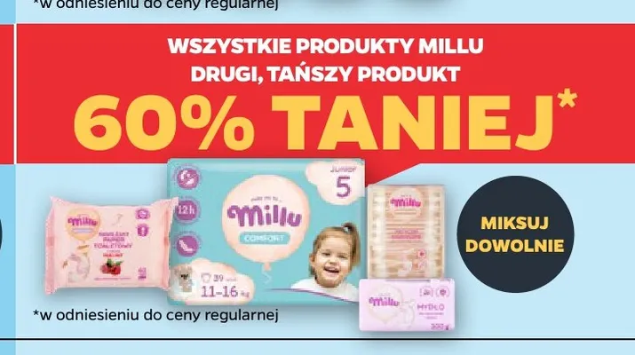 Produkty Millu promocja w Netto