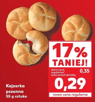 Kajzerka pszenna promocja w Kaufland
