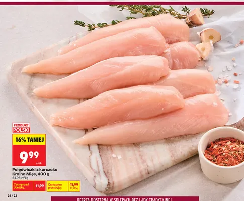 Polędwiczki z kurczaka promocja w Biedronka