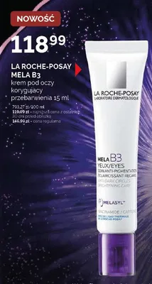 Krem pod oczy korygujący przebarwienia La Roche-Posay Mela B3 promocja w Ziko Dermo