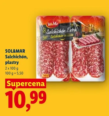 Salchichón, plastry promocja w Lidl