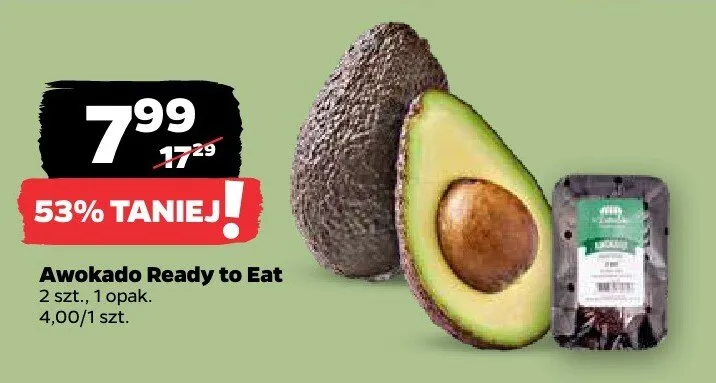 Awokado Ready to Eat promocja w Netto