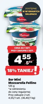 Ser Mini Mozzarella promocja w Netto
