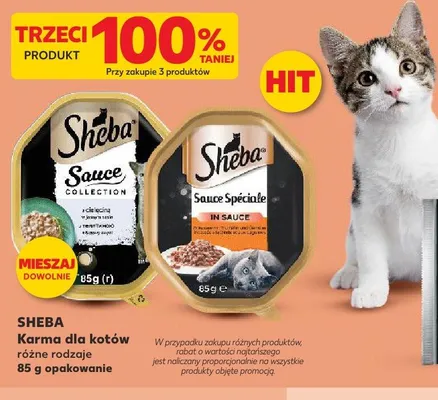 Karma dla kotów Sheba Sauce Spéciale promocja w Kaufland