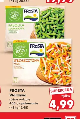 Warzywa Fasolka szparagowa Frosta promocja w Kaufland