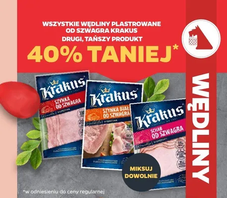 Szynka do szynagra promocja w Netto