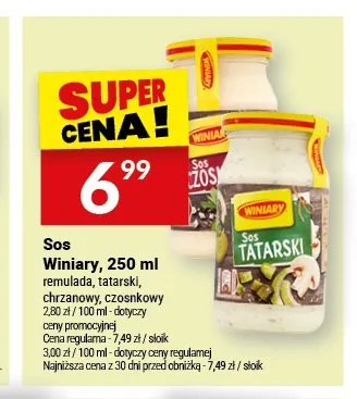 Sos czosnkowy Winiary promocja w Twój Market