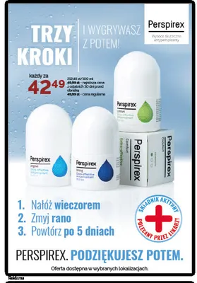 Antyperspirant roll-on Perspirex Strong promocja w Ziko Dermo