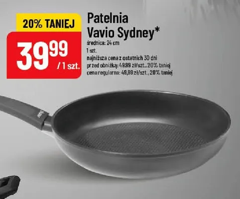 Patelnia Vavio Sydney 24 cm promocja w POLOmarket
