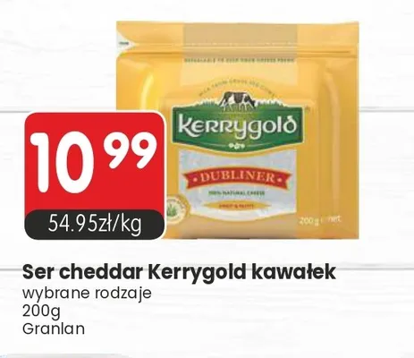 Ser cheddar Dubliner Kerrygold promocja w Market Point