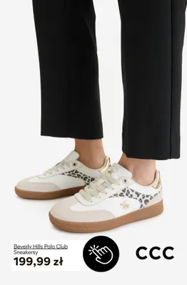 Sneakersy Beverly Hills Polo Club promocja w CCC