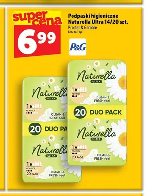 Podpaski higieniczne Naturella Ultra 14 szt. promocja w TOPAZ