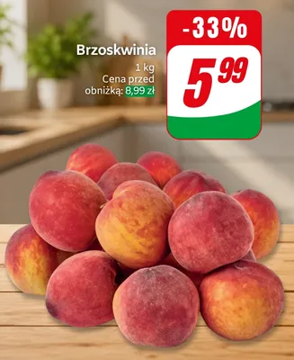 Brzoskwinia Dino promocja w Dino