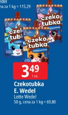 Czekotubka promocja w Leclerc