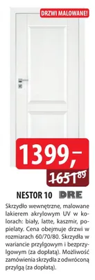 Skrzydło wewnętrzne Nestor 10 promocja w Dobre Dla Domu
