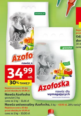 Nawóz dla wymagających promocja w Auchan