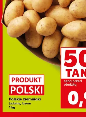 Ziemniaki polskie jadalne luzem promocja w Kaufland