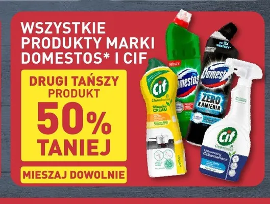 Spray do czyszczenia Cif Power & Shine promocja w Aldi