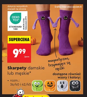 Skarpety damskie promocja w Biedronka