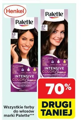 Farba do włosów Intensive Color Creme 3-0 Ciemny brąz promocja w Carrefour