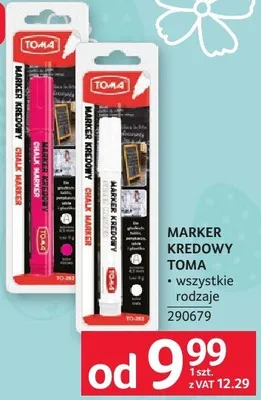 Marker kredowy TOMA wszystkie rodzaje promocja w Selgros