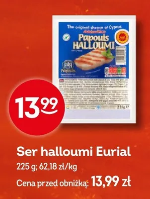 Ser halloumi Eurial promocja w Żabka