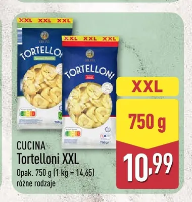 Tortelloni XXL Cucina promocja w Aldi
