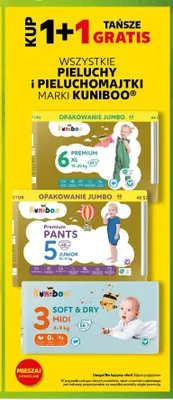 Pieluchy Kuniboo Premium 6 XL promocja w Kaufland