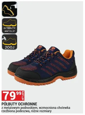 Półbuty ochronne promocja w Merkury Market