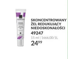 Skoncentrowany żel redukujący niedoskonałości Avon Clearskin promocja w AVON