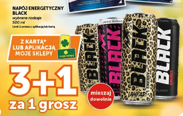 Napój energetyczny Black promocja w Euro Sklep