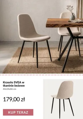 Krzesło SVEA promocja w Homla