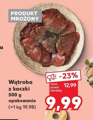 Wątróbka z kaczki promocja w Kaufland