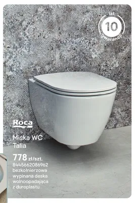 Miska WC Roca Talia promocja w Castorama