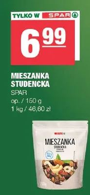 Mieszanka studencka promocja w SPAR