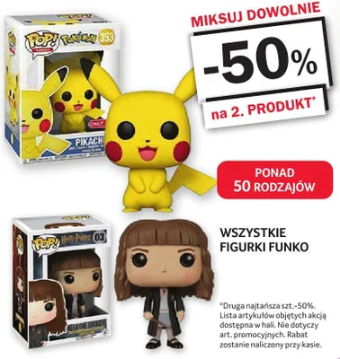Figurki Funko wszystkie rodzaje promocja w Selgros