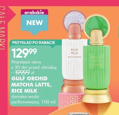 Woda perfumowana damska Gulf Orchid Matcha Latte promocja w Super-Pharm