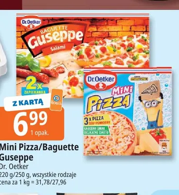Zapiekanka Dr.Oetker Baguette Guseppe Salami promocja w Leclerc