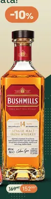 Whiskey Bushmills Malt 14YO Malaga Finish promocja w Żabka