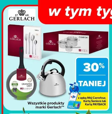 Produkty marki Gerlach promocja w Carrefour Market