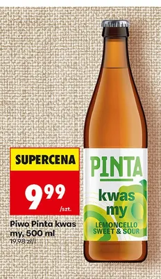 Piwo Pinta Kwas My Lemoncello Sweet & Sour promocja w Biedronka