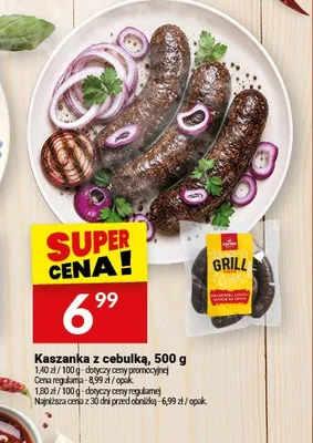 Kaszanka z cebulką Białecki Wędzarnia promocja w Twój Market