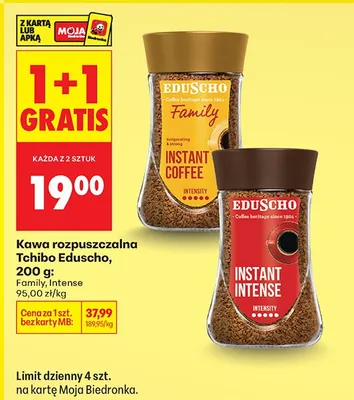 Kawa rozpuszczalna Family, Intense promocja w Biedronka