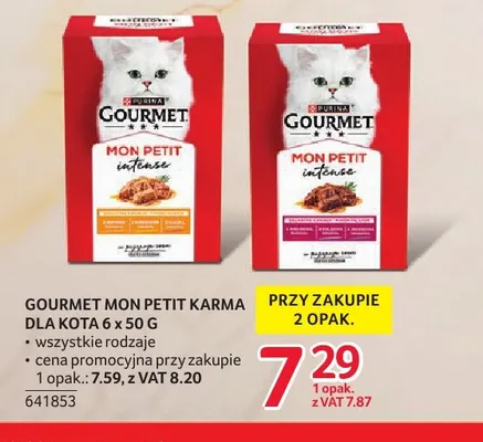 Karma dla kota Gourmet Mon Petit 6-pak promocja w Selgros