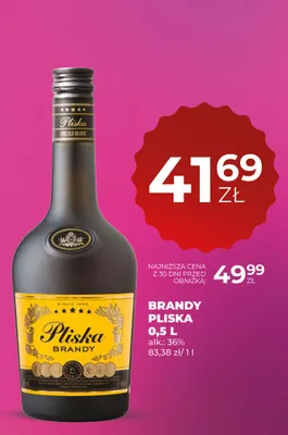 Brandy Pliska promocja w Duży Ben