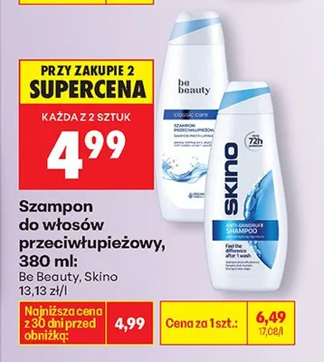 Szampon do włosów przeciwłupieżowy promocja w Biedronka