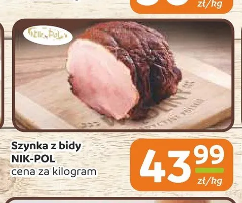 Szynka z bidy Nik-Pol promocja w Społem Częstochowa