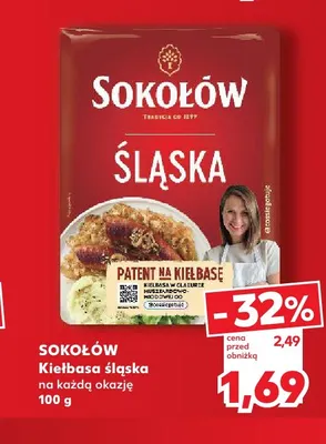 Kiełbasa śląska na każdą okazję Sokołów promocja w Kaufland
