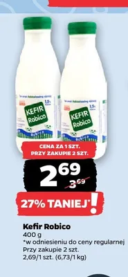 Kefir Robico promocja w Netto